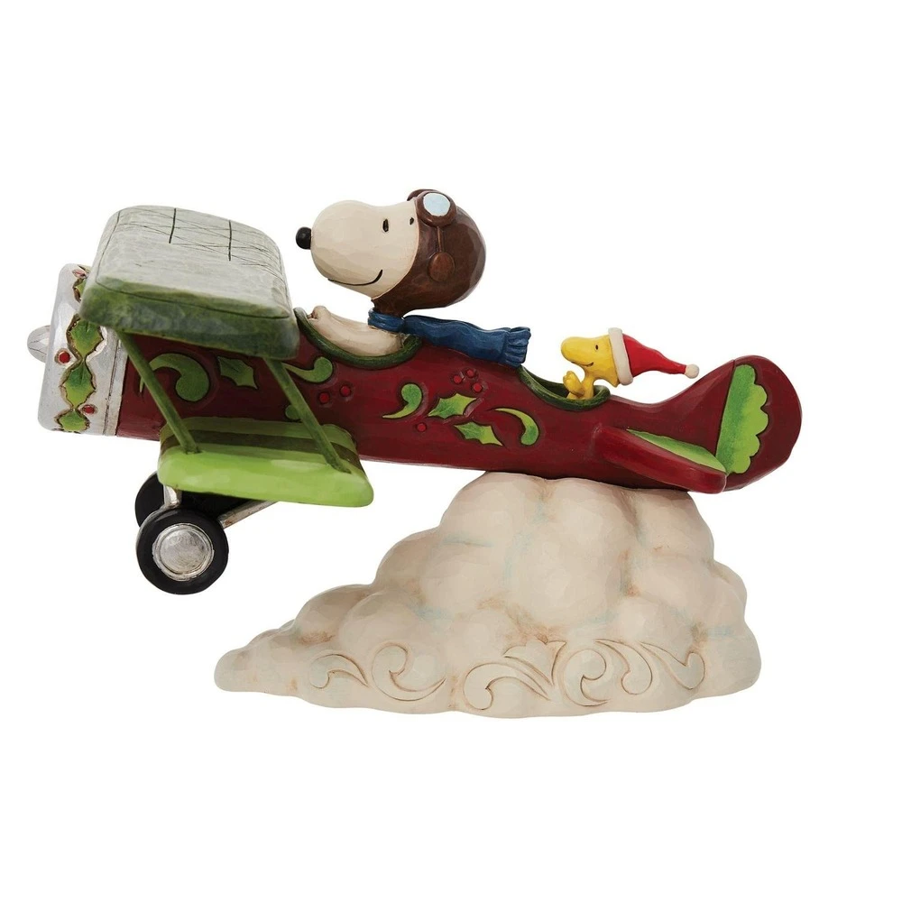 Peanuts By Jim Shore - Snoopy Flying Ace Plane 4 Peanuts By Jim Shore - Snoopy Flying Ace Plane - Image 2