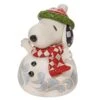 Peanuts By Jim Shore - Mini Snoopy Snowman -Disney 6010326