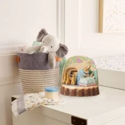 Beatrix Potter By Jim Shore - Mrs Rabbit And Bunnies Carved By Heart - One Tablespoonful To Be Taken -Disney 6010688 3