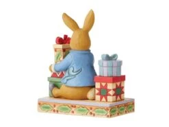 Beatrix Potter By Jim Shore - Peter With Presents - Presents Of Happiness, Joy & Love -Disney 6010689 3