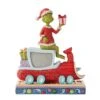 Dr Seuss The Grinch By Jim Shore - Grinch On Train