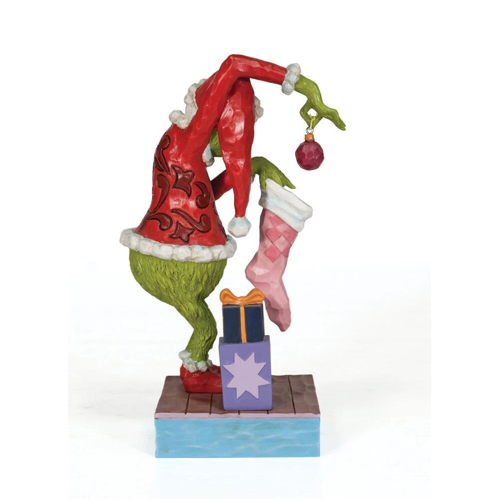 Dr Seuss The Grinch By Jim Shore - Grinch Stealing Ornaments 4 Dr Seuss The Grinch By Jim Shore - Grinch Stealing Ornaments - Image 2