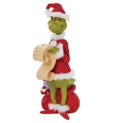Department 56 Dr Seuss The Grinch By Dept 56 - Grinch With List -Disney 6010972 2