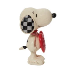 Peanuts By Jim Shore - Snoopy Wearing Heart Sign 9 Peanuts By Jim Shore - Snoopy Wearing Heart Sign -Disney 6011953 3
