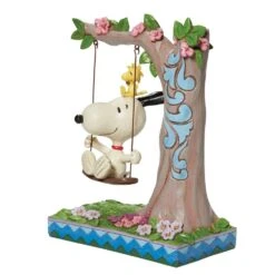 Peanuts By Jim Shore - Snoopy & Woodstock On Swing 8 Peanuts By Jim Shore - Snoopy & Woodstock On Swing -Disney 6011961 2