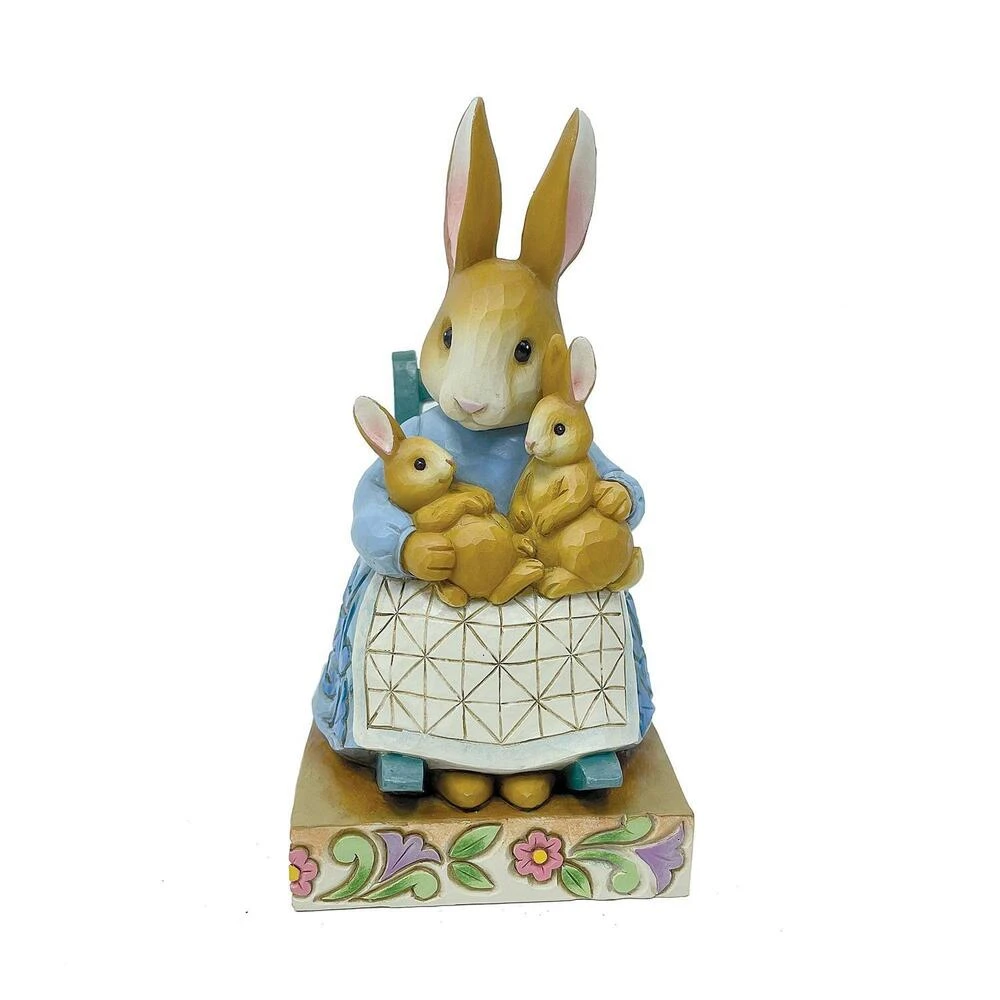 Beatrix Potter By Jim Shore - Mrs Rabbit In Rocking Chair - A Mother's Love 4 Beatrix Potter By Jim Shore - Mrs Rabbit In Rocking Chair - A Mother's Love - Image 2