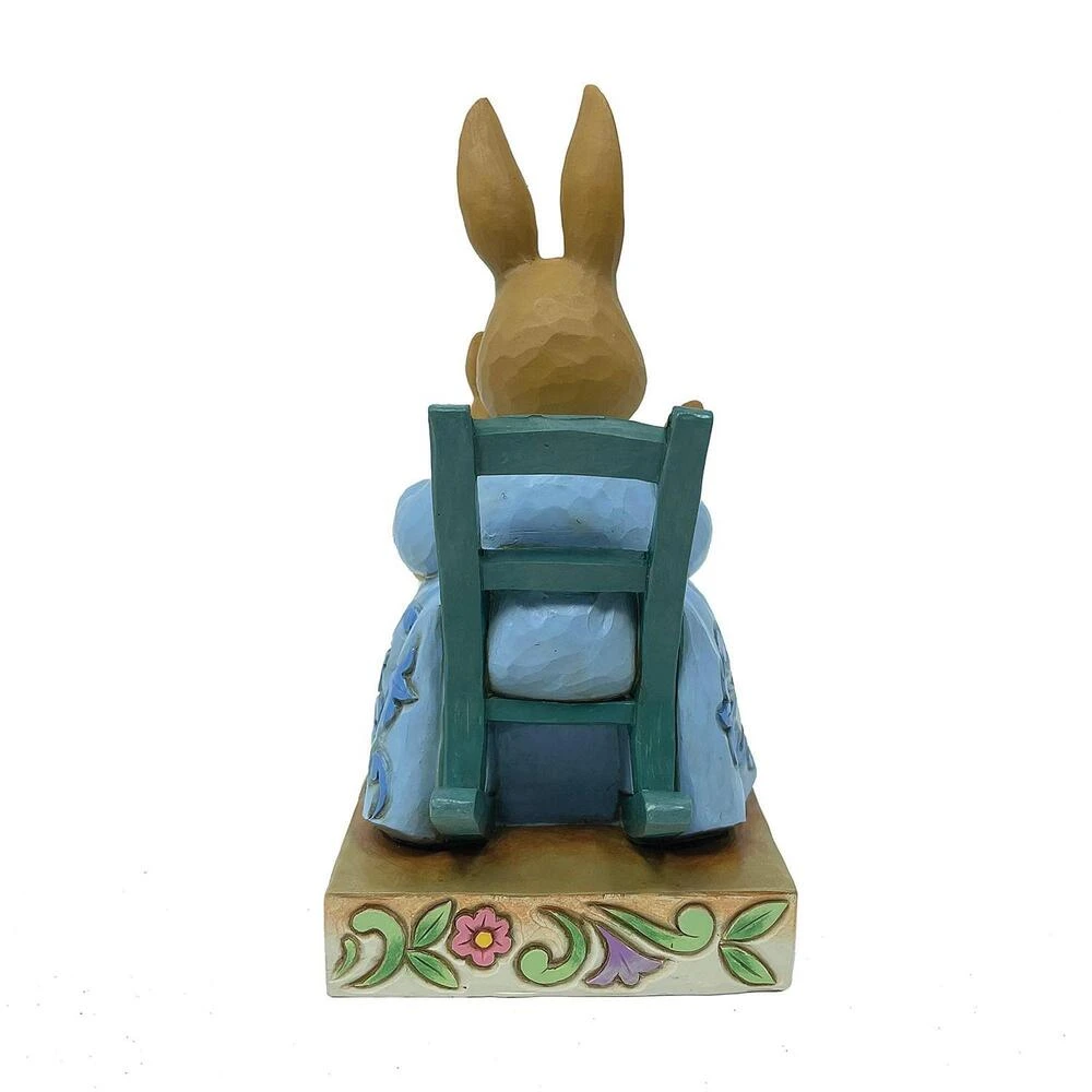 Beatrix Potter By Jim Shore - Mrs Rabbit In Rocking Chair - A Mother's Love 5 Beatrix Potter By Jim Shore - Mrs Rabbit In Rocking Chair - A Mother's Love - Image 3