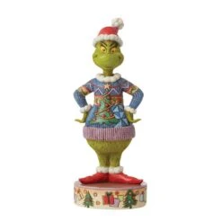 Dr Seuss The Grinch By Jim Shore - Grinch Wearing Ugly Sweater