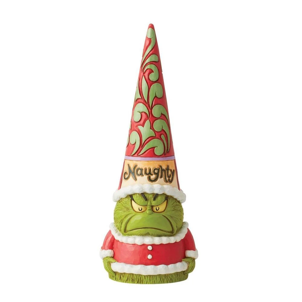 Dr Seuss The Grinch By Jim Shore - Grinch Gnome Naughty/Nice 4 Dr Seuss The Grinch By Jim Shore - Grinch Gnome Naughty/Nice - Image 2