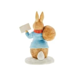 Beatrix Potter Winter Figurine - With Love From Peter Rabbit -Disney A30485 2