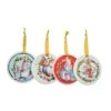 Beatrix Potter Winter Hanging Ornaments - Peter Rabbit (Set Of 4) 1 Beatrix Potter Winter Hanging Ornaments - Peter Rabbit (Set Of 4) -Disney A30499