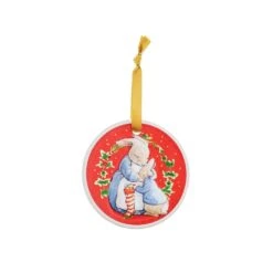 Beatrix Potter Winter Hanging Ornaments - Peter Rabbit (Set Of 4) -Disney A30499 3