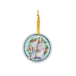 Beatrix Potter Winter Hanging Ornaments - Peter Rabbit (Set Of 4) -Disney A30499 5