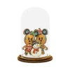 Disney Enchanting Dome - Mickey & Minnie With Snowman - Making Friends