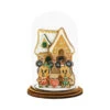 Disney Enchanting Dome - Mickey And Minnie With Gingerbread House - Home For Christmas