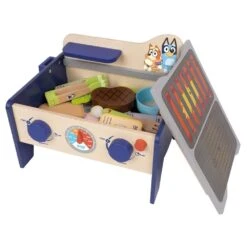 Bluey Wooden BBQ & Salad Set -Disney BLU247C 2