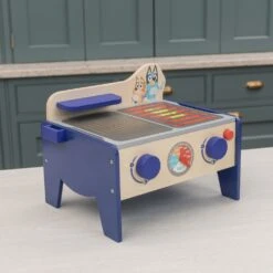 Bluey Wooden BBQ & Salad Set -Disney BLU247C 5