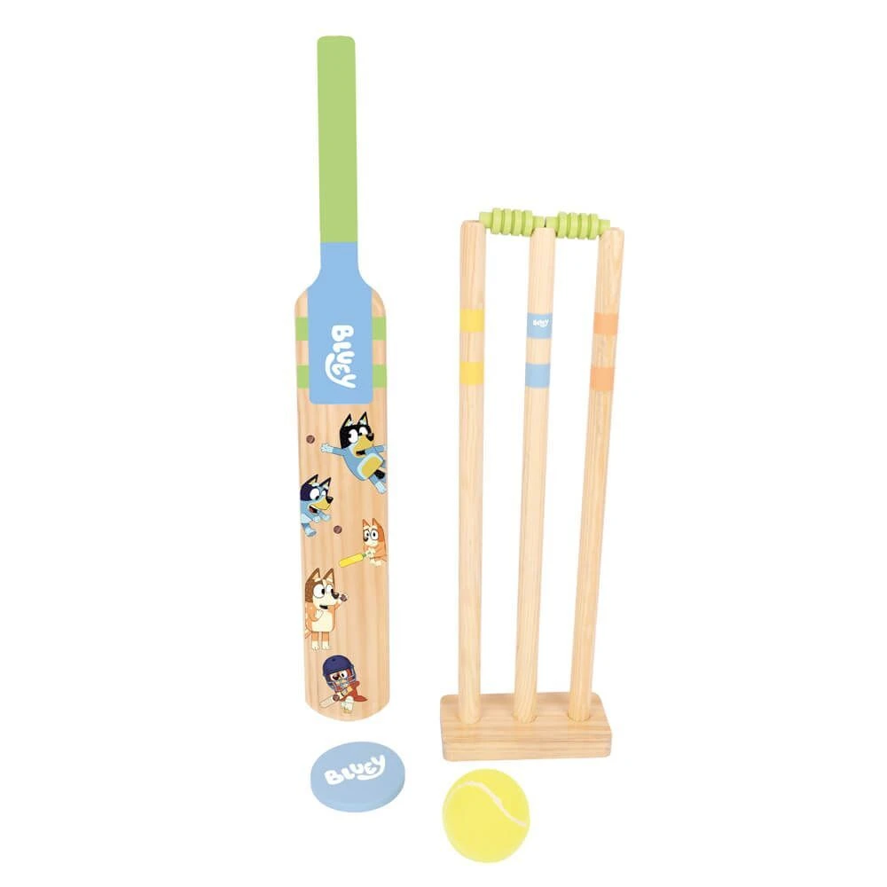 Bluey Wooden Cricket Set 5 Bluey Wooden Cricket Set - Image 3