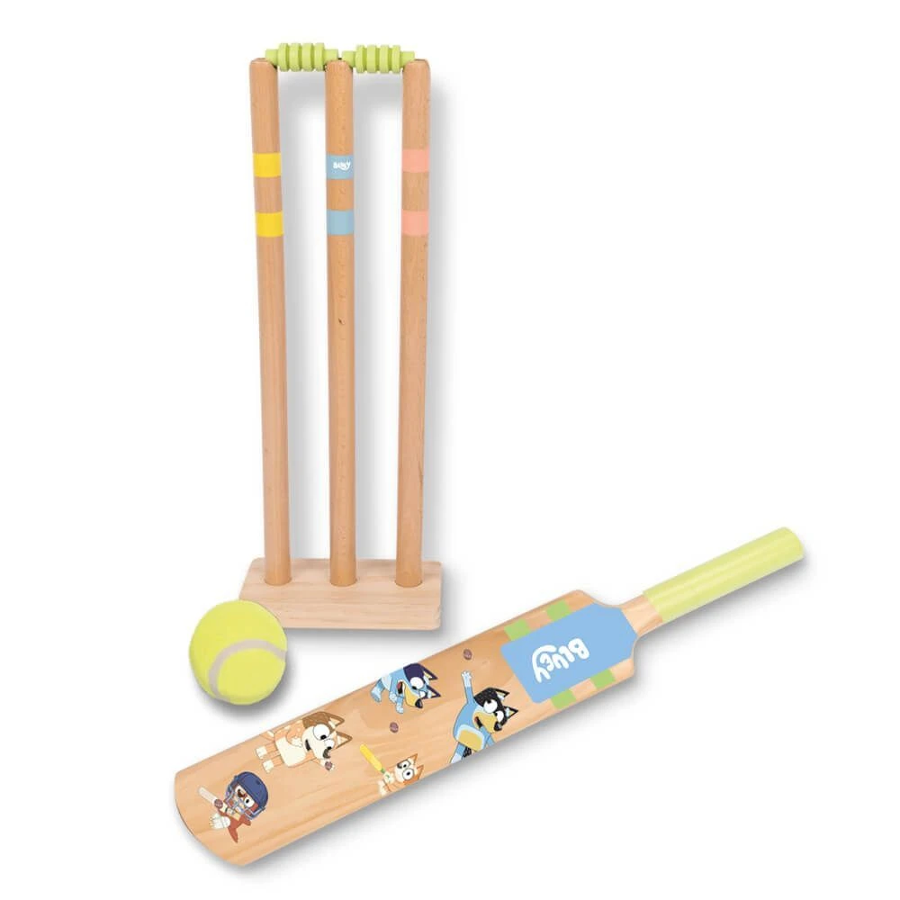 Bluey Wooden Cricket Set 6 Bluey Wooden Cricket Set - Image 4