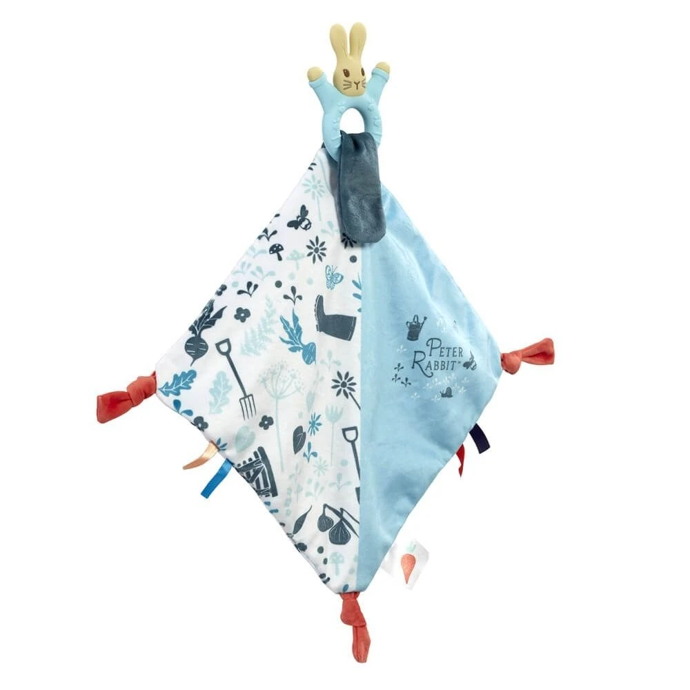 Beatrix Potter Peter Rabbit - Developmental Comfort Blanket 4 Beatrix Potter Peter Rabbit - Developmental Comfort Blanket - Image 2