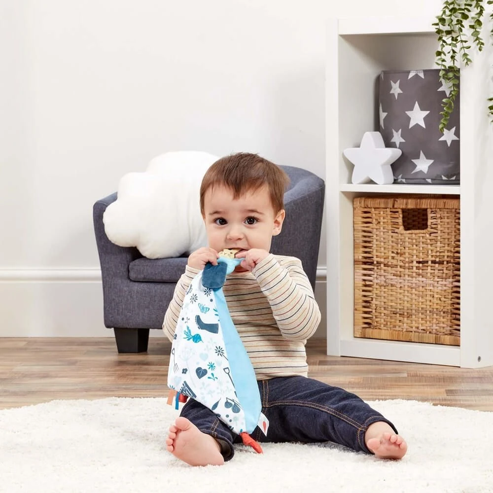 Beatrix Potter Peter Rabbit - Developmental Comfort Blanket 5 Beatrix Potter Peter Rabbit - Developmental Comfort Blanket - Image 3