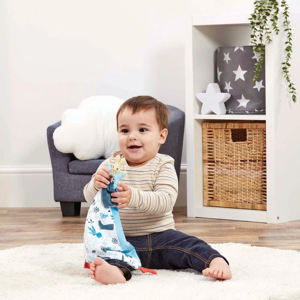 Beatrix Potter Peter Rabbit - Developmental Comfort Blanket 6 Beatrix Potter Peter Rabbit - Developmental Comfort Blanket - Image 4