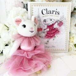 Claris The Mouse - Parfait Pink Plush Doll -Disney CLAR2101 2