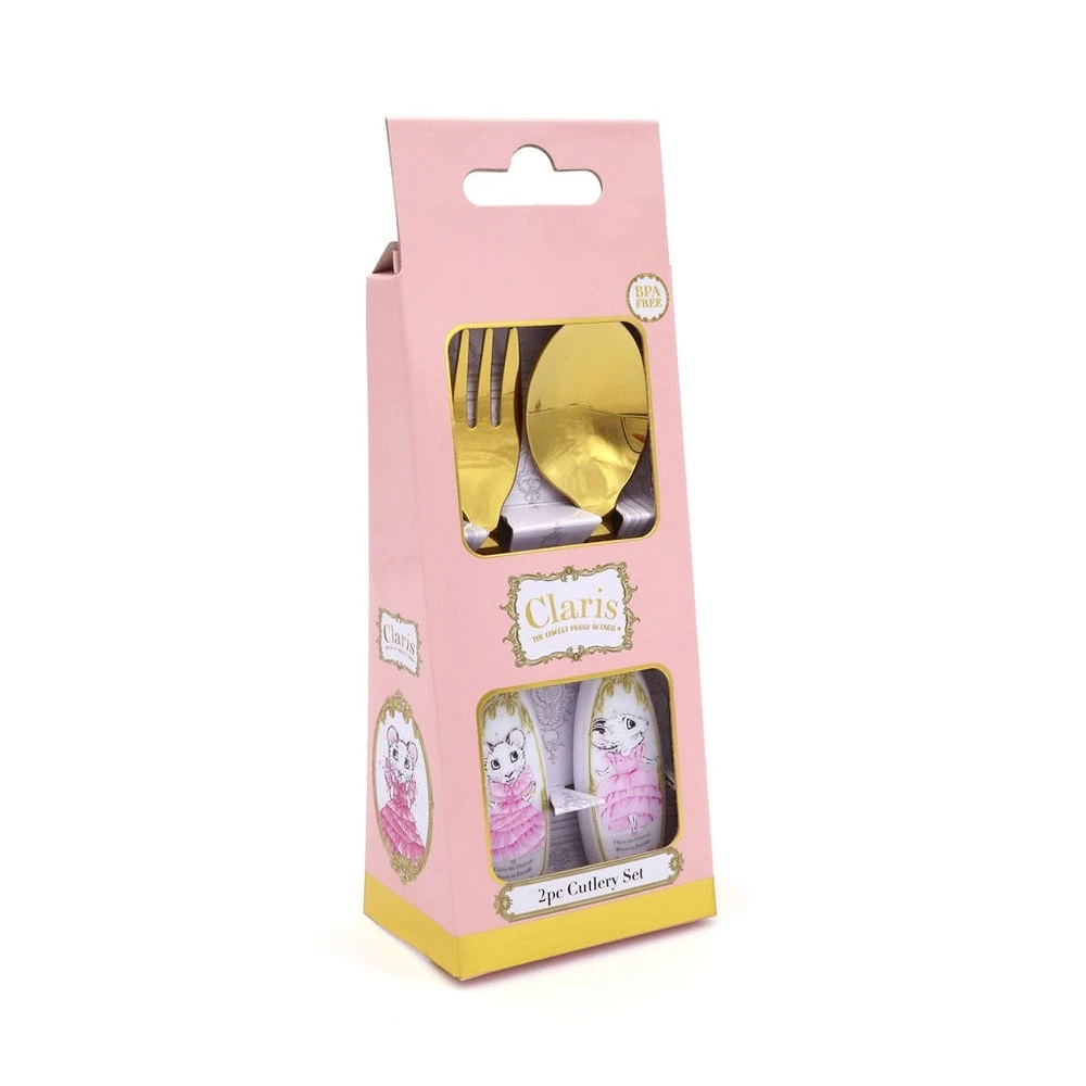 Claris The Mouse - Cutlery Set 4 Claris The Mouse - Cutlery Set - Image 2
