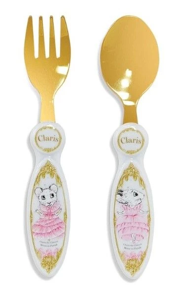 Claris The Mouse - Cutlery Set 3 Claris The Mouse - Cutlery Set