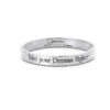 Disney Couture Kingdom - Aladdin - Princess Jasmine Take Your Dreams Higher Bangle White Gold