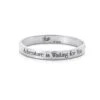 Disney Couture Kingdom - Beauty And The Beast - Princess Belle Adventure Is Waiting For You Bangle White Gold -Disney DSB377
