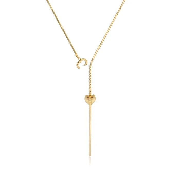 Disney Couture Kingdom - Aladdin - Jafar Snake Staff Necklace Yellow Gold 4 Disney Couture Kingdom - Aladdin - Jafar Snake Staff Necklace Yellow Gold - Image 2