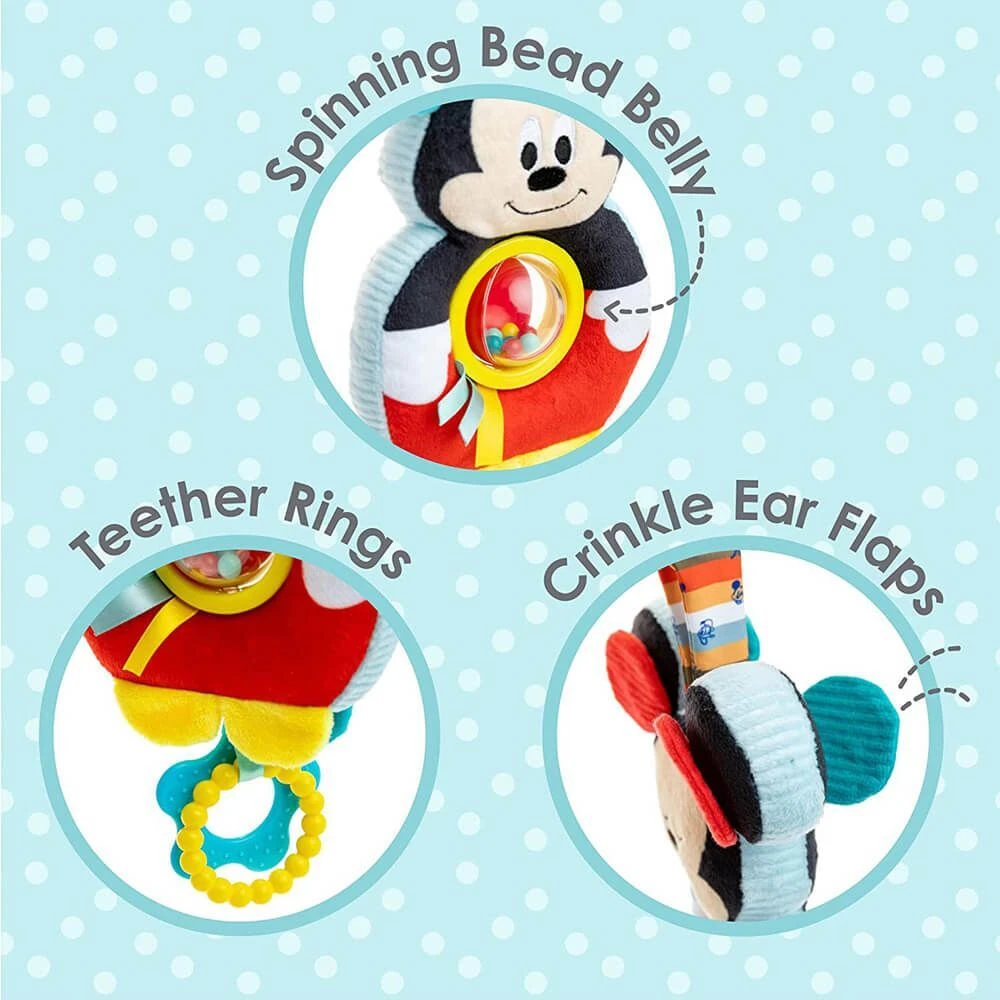 Disney Baby Spinner Ball Activity Toy - Mickey Mouse 5 Disney Baby Spinner Ball Activity Toy - Mickey Mouse - Image 3