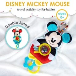 Disney Baby Spinner Ball Activity Toy - Mickey Mouse 9 Disney Baby Spinner Ball Activity Toy - Mickey Mouse -Disney KP81209 3