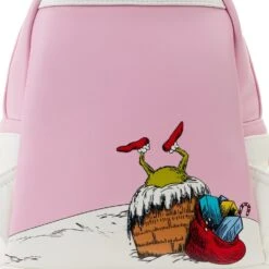 Loungefly Dr Seuss The Grinch - Sleigh Scene Mini Backpack 13 Loungefly Dr Seuss The Grinch - Sleigh Scene Mini Backpack -Disney LOUDSSBK0030 4