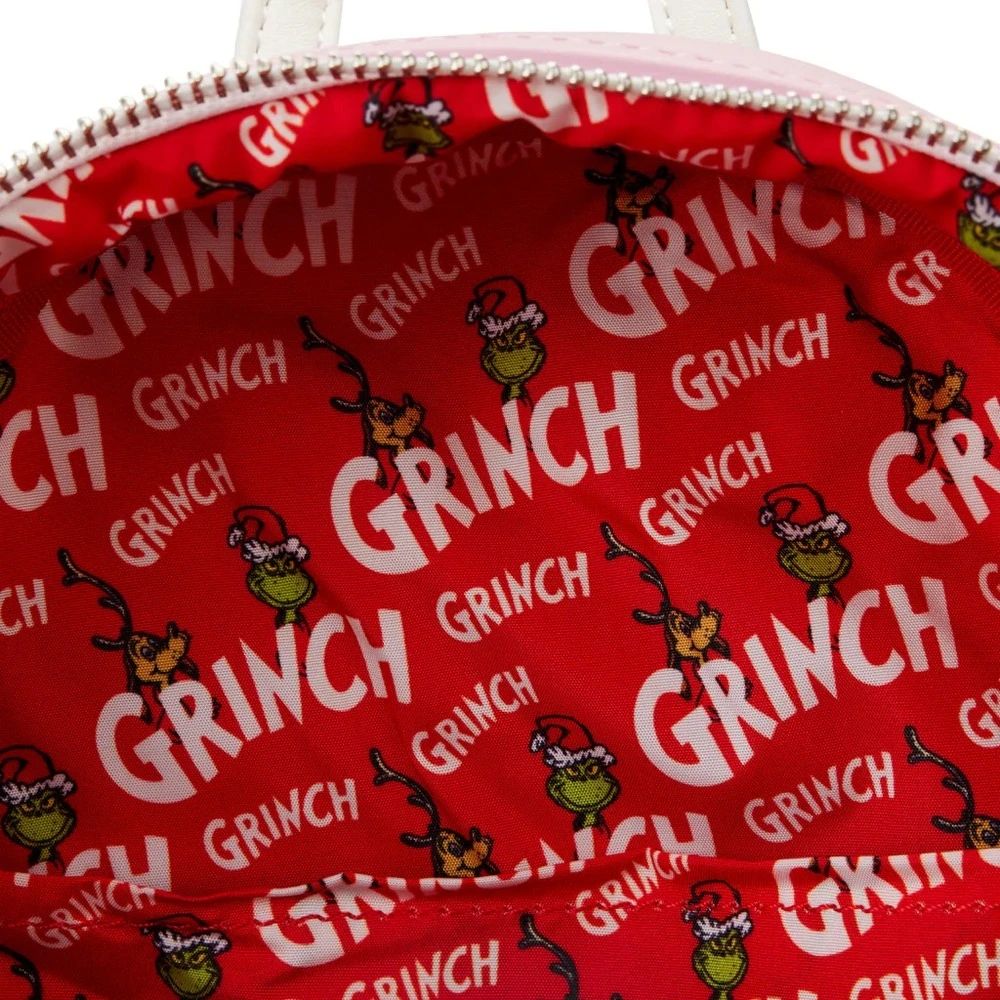 Loungefly Dr Seuss The Grinch - Sleigh Scene Mini Backpack 8 Loungefly Dr Seuss The Grinch - Sleigh Scene Mini Backpack - Image 6