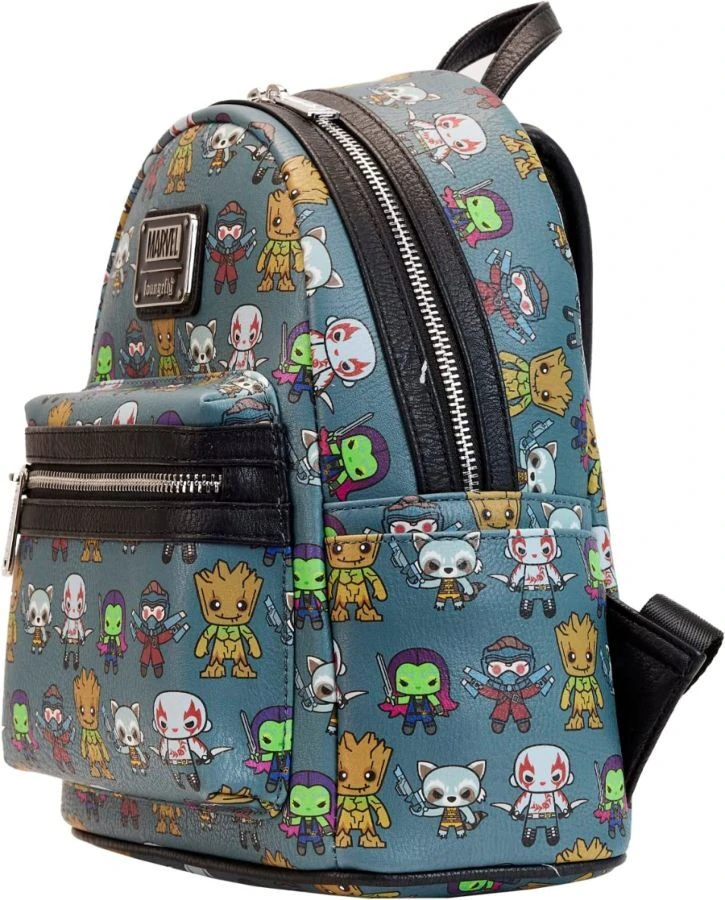 Loungefly Marvel - Guardians Of The Galaxy Kawaii Mini Backpack 4 Loungefly Marvel - Guardians Of The Galaxy Kawaii Mini Backpack - Image 2