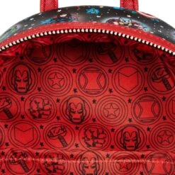 Loungefly Marvel - Avengers Floral Tattoo Mini Backpack -Disney LOUMVBK0184 3