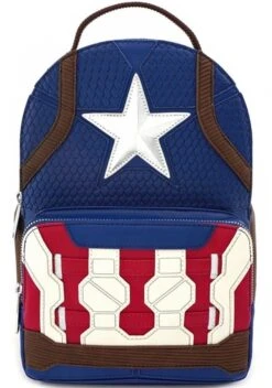 Loungefly Marvel - Captain America Costume US Exclusive Mini Backpack