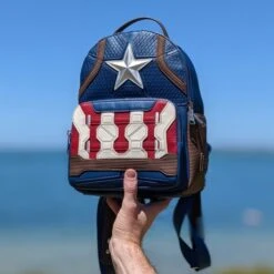 Loungefly Marvel - Captain America Costume US Exclusive Mini Backpack -Disney LOUMVBK0189 3