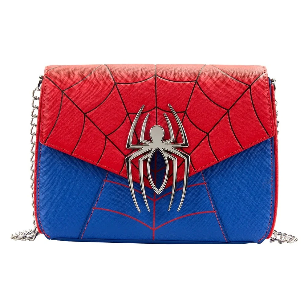 Loungefly Marvel - Spider-Man Colour Block Crossbody Bag 3 Loungefly Marvel - Spider-Man Colour Block Crossbody Bag