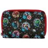 Loungefly Marvel - Avengers Floral Tattoo Wallet -Disney LOUMVWA0163