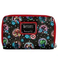Loungefly Marvel - Avengers Floral Tattoo Wallet 9 Loungefly Marvel - Avengers Floral Tattoo Wallet -Disney LOUMVWA0163 2