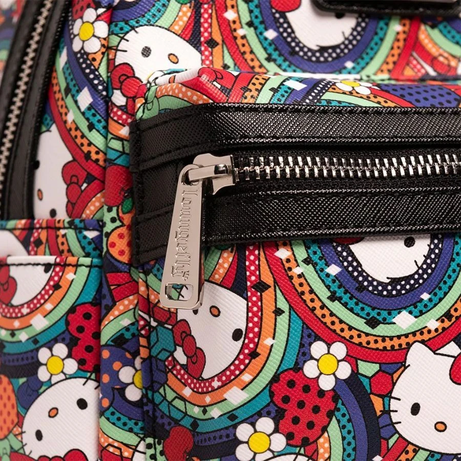 Loungefly Hello Kitty - Abstract US Exclusive Mini Backpack 6 Loungefly Hello Kitty - Abstract US Exclusive Mini Backpack - Image 4