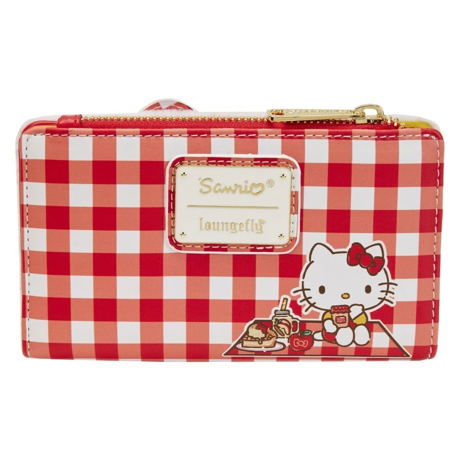 Loungefly Hello Kitty - Gingham Wallet 5 Loungefly Hello Kitty - Gingham Wallet - Image 3