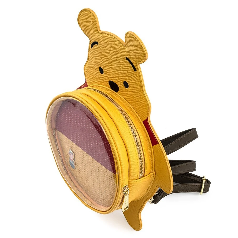 Loungefly Disney Winnie The Pooh - Pin Trader Convertible Backpack 4 Loungefly Disney Winnie The Pooh - Pin Trader Convertible Backpack - Image 2