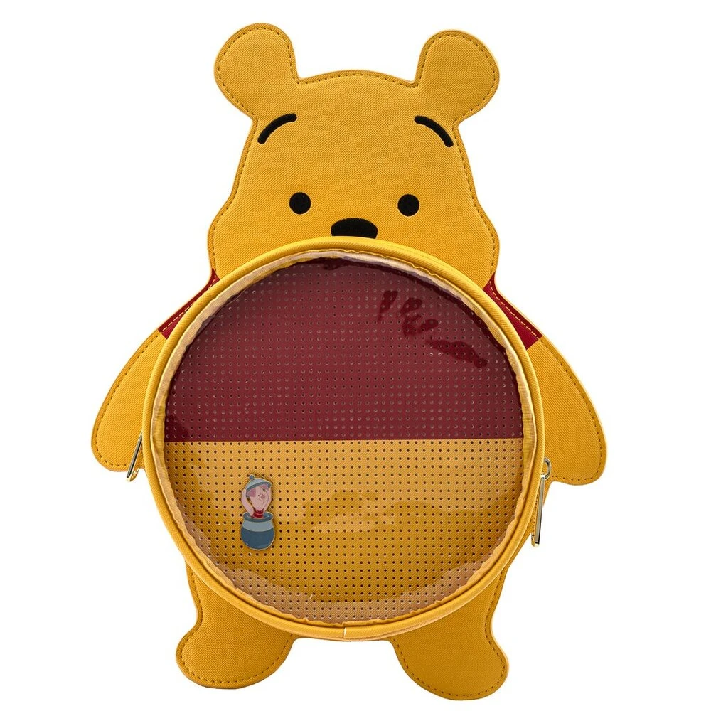Loungefly Disney Winnie The Pooh - Pin Trader Convertible Backpack 3 Loungefly Disney Winnie The Pooh - Pin Trader Convertible Backpack