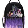 Loungefly Disney - Villains Purple Flame US Exclusive Mini Backpack