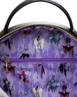 Loungefly Disney - Villains Purple Flame US Exclusive Mini Backpack 7 Loungefly Disney - Villains Purple Flame US Exclusive Mini Backpack -Disney LOUWDBK1908 2