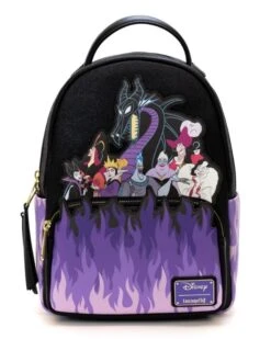 Loungefly Disney - Villains Purple Flame US Exclusive Mini Backpack